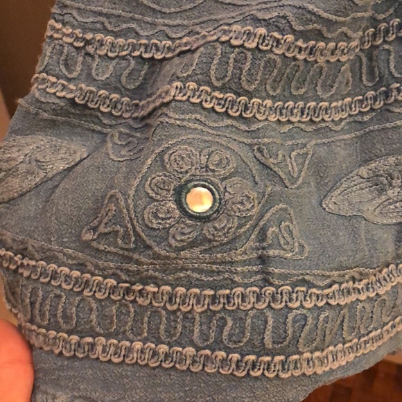 Faux Denim Maxi Dress. - Picture 3 of 3